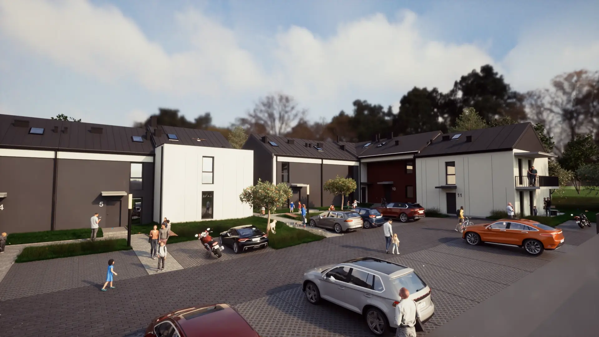 Inwestycja Osiedle Wandy Rutkiewicz IV, wizualizacja numer 3