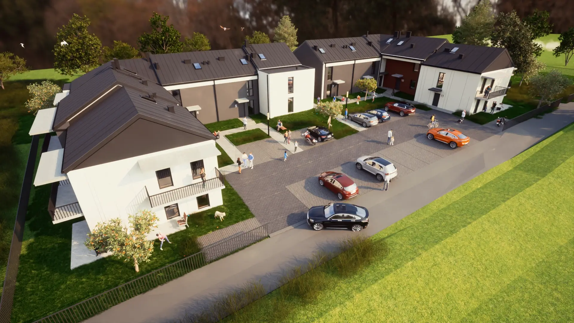 Inwestycja Osiedle Wandy Rutkiewicz IV, wizualizacja numer 7